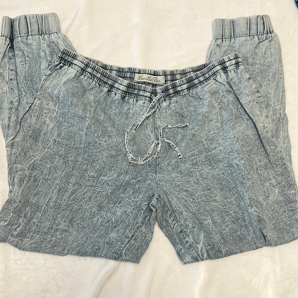 vanilla star jean jogger pants